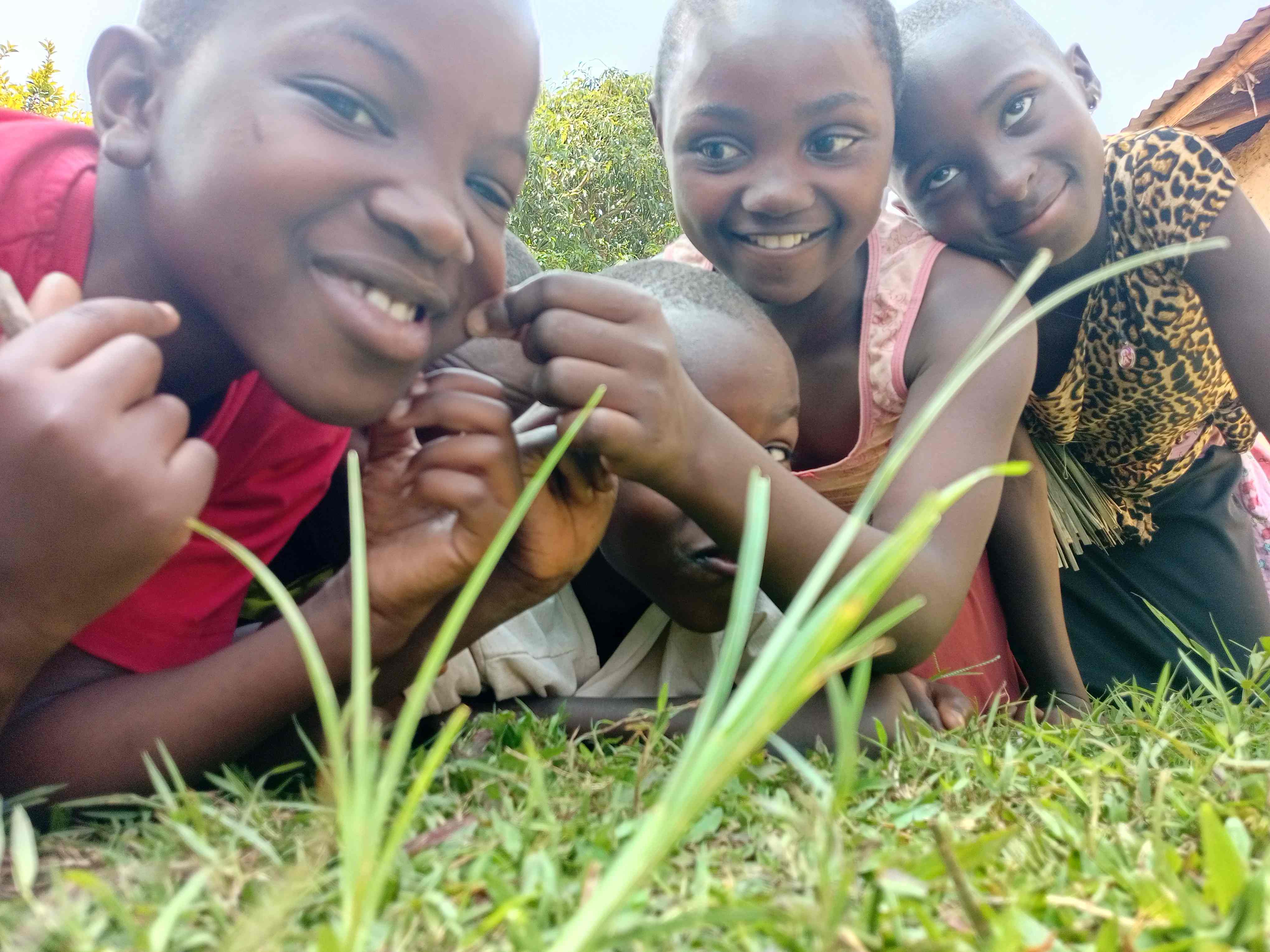 Children receiving education at Aloysius Ministries